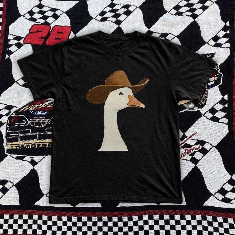 Black Cotton Graphic Tee With A Funky Design